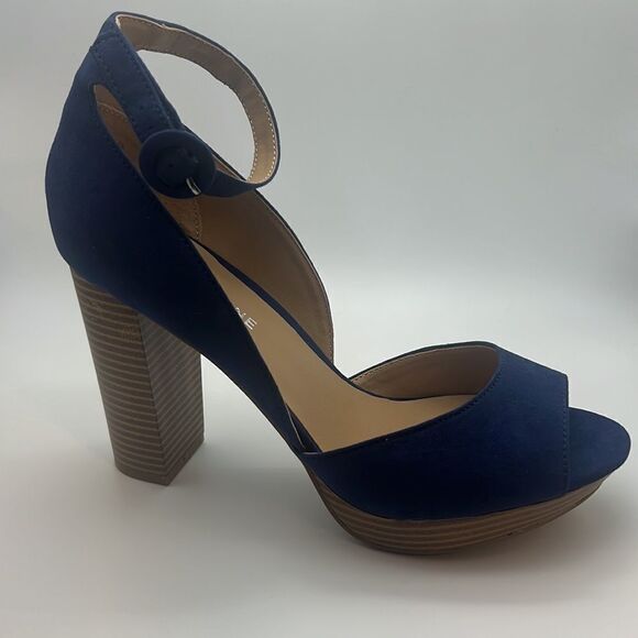 SUN + STONE Reeta Block-Heel Platform Sandals - Picture 2 of 9
